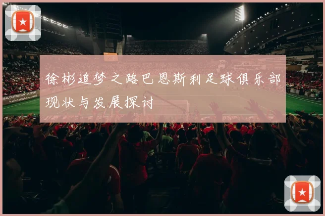 徐彬追梦之路巴恩斯利足球俱乐部现状与发展探讨